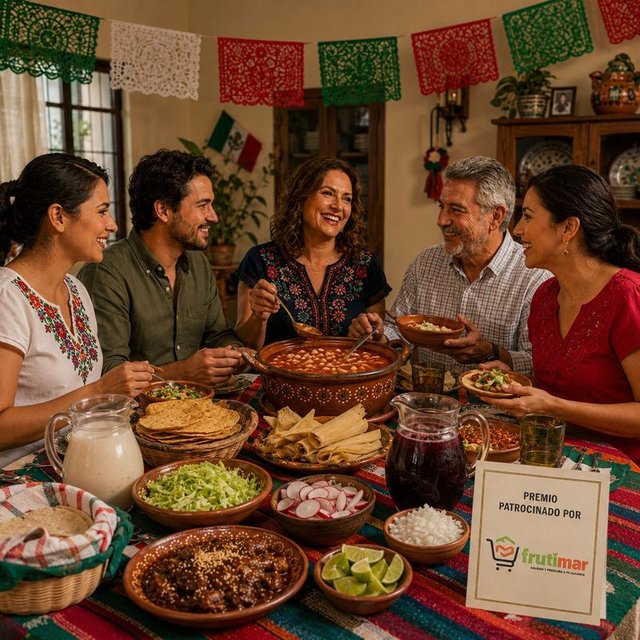 Cena mexicana para 5 personas